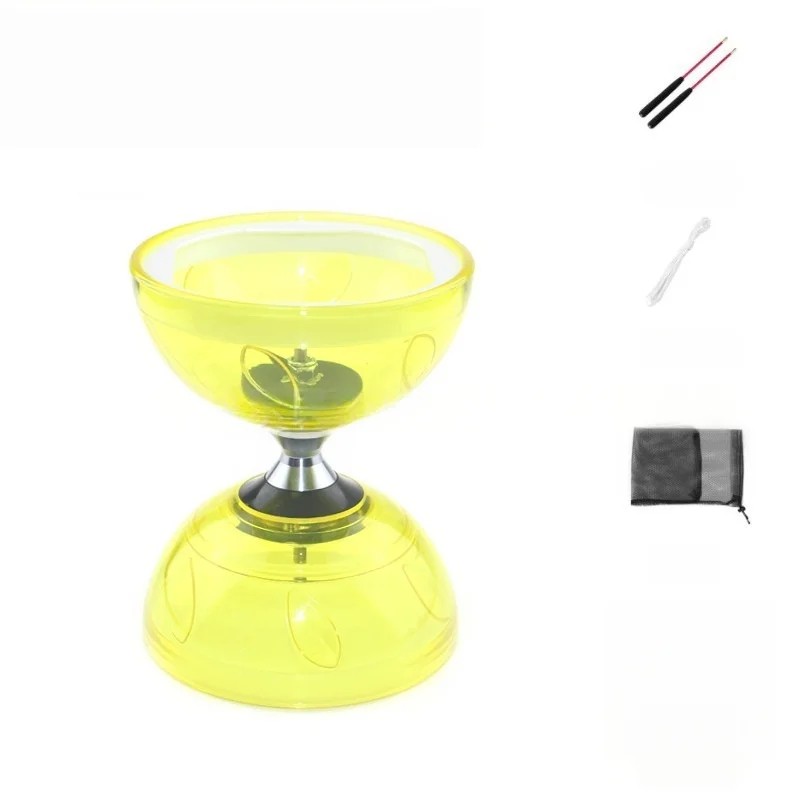 Portable Diabolo Set for Outdoor Play – Beginner-Friendly Soft Rubber