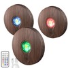 Rechargeable Puck Lights with Remote Control,2000mAh High Capacity Battery Operated