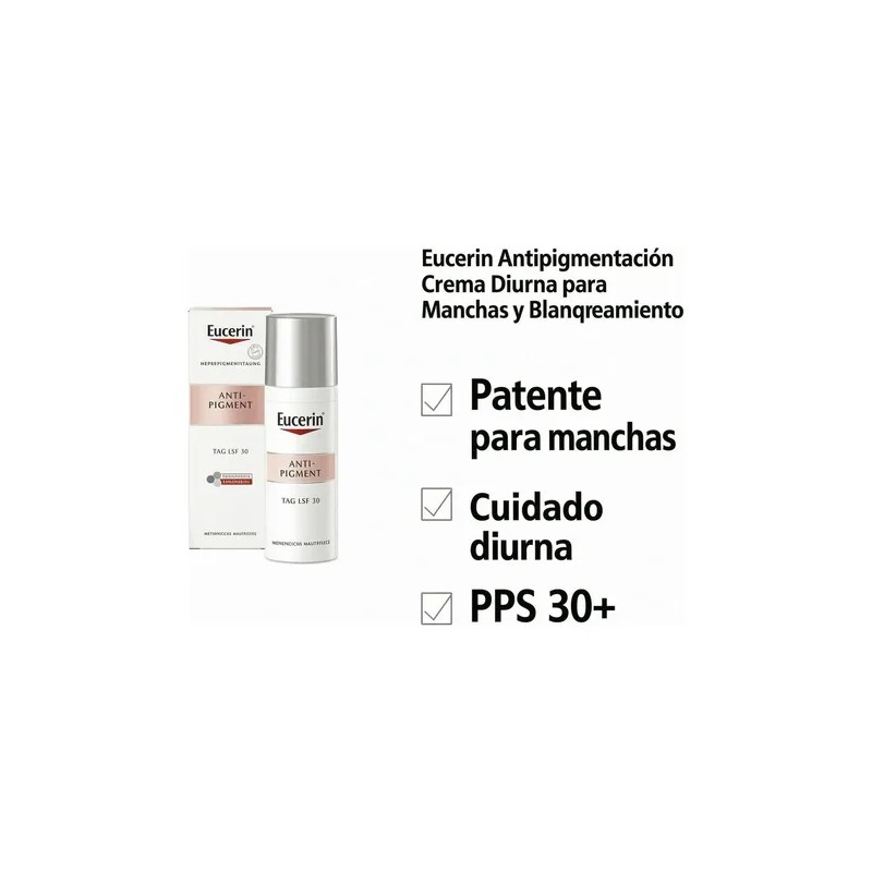Crema Dia Facial Eucerin Anti Pigment Antimanchas 50ml