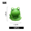 Vexquivera 50 Piece Mini Resin Frog Statues Tiny Frogs Mini