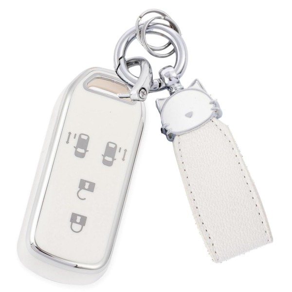 [ZANEKO] N-BOX Key Case Compatible Honda N-BOX N-ONE N-WGN N-WGN