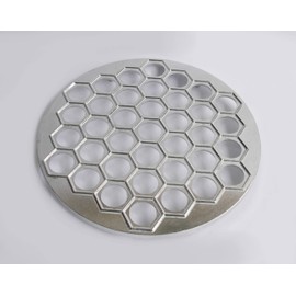 Tredoni 2.2cm Pelmeni Pastry Maker 37 pcs Aluminium Mould - Russian Dough Filling Dumpling/Ravioli Tray Mould