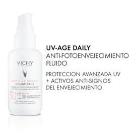 Vichy Capital Soleil UV Age Daily Protector Solar Facial FPS 50+, 40 ml