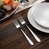 KEAWELL Premium 45-Piece Louise Silverware Set, 18/10 Stainless Steel, Service