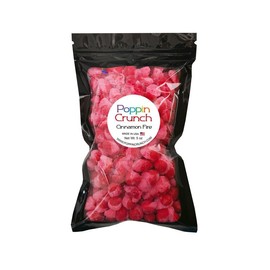 Poppin Crunch Freeze Dried Sweet and Spicy Cinnamon Fire Candy Snacks - Size: Medium