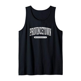 College Style Provincetown Massachusetts Souvenir Gift Tank Top