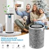 HP201 Air Purifier MAX Filter Compatible with Shark HP200 Series,