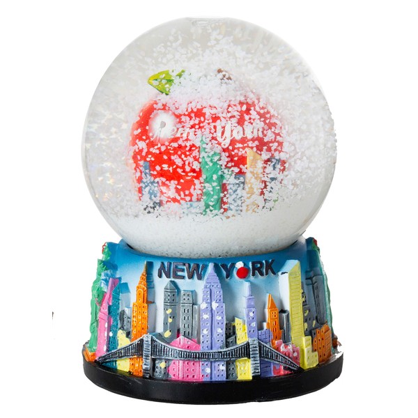 New York City The Big Apple Multicolored 80mm Souvenir Water