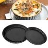 YOUTHINK Tart Pan, 12 Inch Quiche Pan Thickening Nonstick Deep