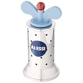 Alessi Michael Graves Pepper Mill Black, 6.3cm diameter, 13.2cm high
