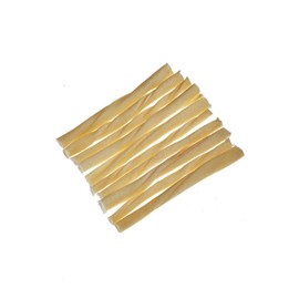 (3 Pack) Tasman's Natural Pet Collagen-Based All-Natural Buffalo (Bison) Twisters, Small, 10 Twists Each.