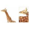 Realistic Safari Animals Playset with Soft Playmat & Storage Box