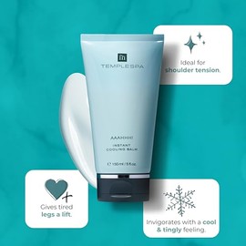 TEMPLESPA | AAAHHH! | Gel refrescante para pies y extremidades con extractos naturales, aceites esenciales para enfriar y refrescar pies y piernas can