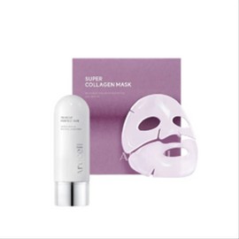 Arocell Super Collagen Mask 4pcs + Tone-up Perfect Sun 50g SPF50+ PA++++ / 아로셀 슈퍼 콜라겐 마스크 4매입+톤업 퍼펙트 선 50g SPF50+ PA++++