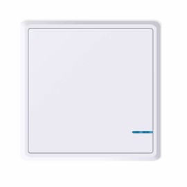 KCMYTONER White 1 Way Wireless Light Switch Outdoor 1900 ft Indoors 229 ft - Remote Control - IP54 Waterproof