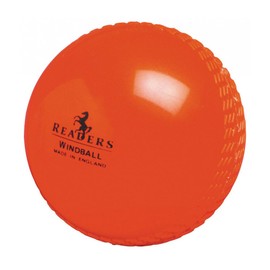 Readers Windball practice cricket ball - bulk discounts (Orange - junior, 1 ball)