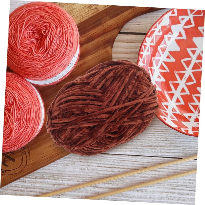 CORHAD Wool Thread for Crocheting Knitting Soft Yarn for Blanket