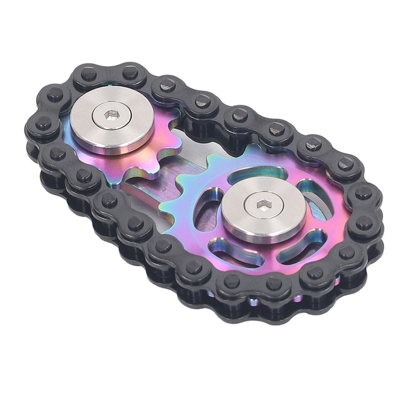 Sprocket Chain Gear Toy Decompression Pocket Size Multi Functional Sensory
