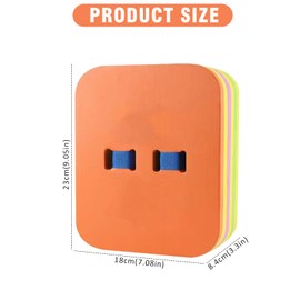 Back Float,Swimming Back Float, Swim Backpack Floa,EVA Foam Swimming Kickboard,kids Swim Belt Floatie for Swim Trainer with 3 Layers and Adjustable Belt,Swimming Floats for Children Training,Learning