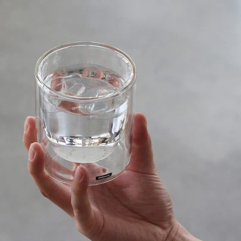 ANAHEIM HOUSE HOLD GOODS Anaheim Double Wall Tumbler "210ml" (Clear)