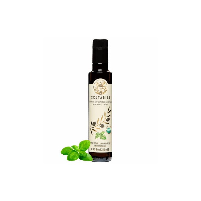 Costabile Fresh basil & Hot Chili Infused Olive Oil (2x8.45