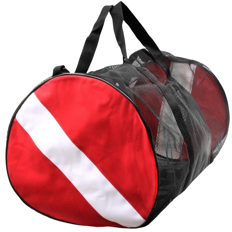 Armor Dive Flag Mesh Duffel Mesh Bag, 29