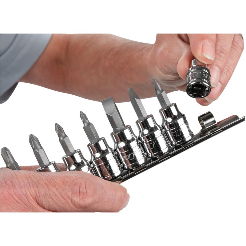 Performance Tool W38860 8 pc. 3/8" Dr. Screwdriver Bit Socket