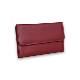 Family Passport Holder – Wallet for 5 Passports, Visas, Tickets, and Money – Passport Holder for Families – Travel Wallet to Store Passports – Travel Document Organizer (Merlot)