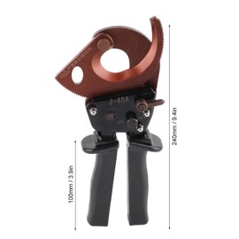 Ratchet Cable Cutter, Cable Cutter, J40A Wire Cutter Industral Grade Heavy Duty Cable Cutter up to 300mm²