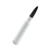 VMS WHITE BLACK BULLET ANTENNA FOR CHEVY SILVERADO AND GMC