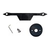 MotorDog69 Black License Plate Mount Bundle with Texas The Lone