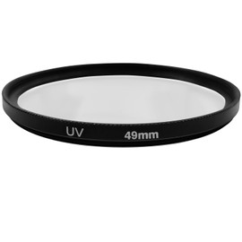 49mm UV Filter for Canon EOS R100 R50 R10 with RF-S 18-45mm Kit Lens, for Canon EOS M50 M50 Mark II M5 M6 M6 Mark II M200 M100 with EF-M 15-45mm Kit Lens & More Lenses with 49mm Filter Thread