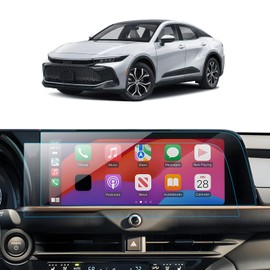 LANTU 2PCS Car Screen Protector for Toyota Crown 2023 2024 2025 Accessories Navigation Nano Touchscreen Protector Film HD Clear Anti Fingerprint 12.3''