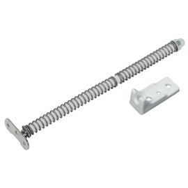 Gedotec Flap-Ex flap fitting for furniture flaps, folding fitting with spring bearing in opening and closing direction, opening angle approx. 27°, 1 piece, spring fitting for front flaps