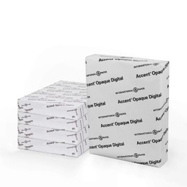 Accent Opaque White Printer Paper, 11” x 17” 20lb Bond/50lb Text Copy Paper – 2,500 Sheets (5 Ream) – Premium Computer Paper with Smooth Finish, 97 Bright, 74gsm – Multipurpose White Paper – 109371C