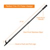 BsBsBest Fire Poker for Fire Pit, 31 Inch Extra Long