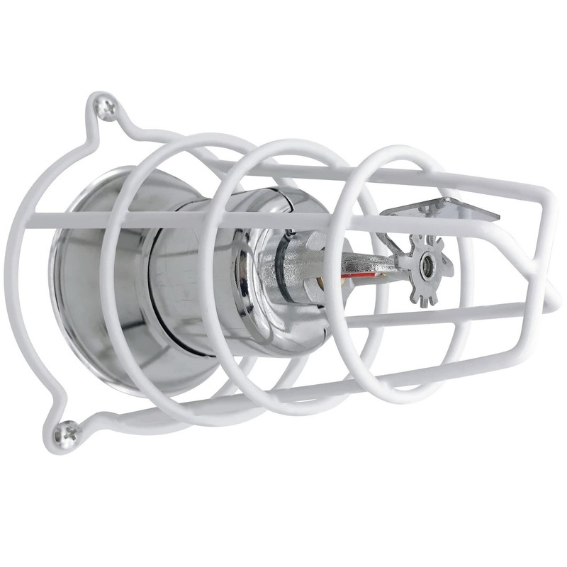 Happy Tree (2 Pack) White Fire Sprinkler Head Guard Cover