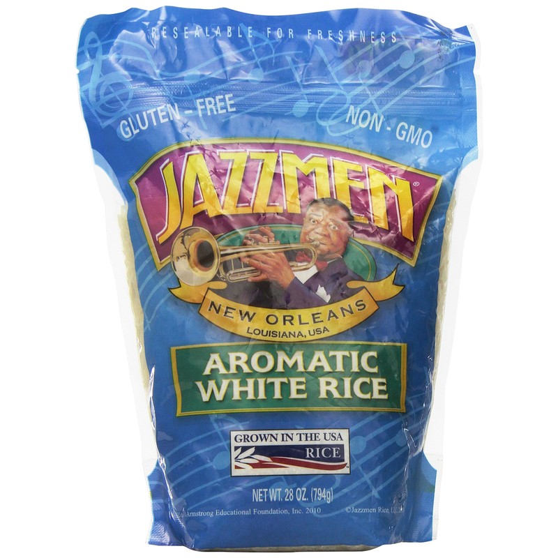 Jazzmen Aromatic White Rice , 28 Ounce