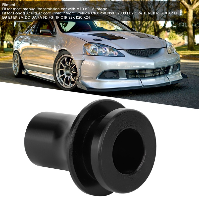 Shift Knob Boot Holder Retainer Jam Nut Adapter M10x1.5 for