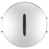 Lagostina Practical lid made of 18/10 stainless steel, grey and