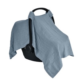 Car Seat Cover Baby - Breastfeeding Cover Car Seat Canopy - Soft Breathable Baby Must Haves for Toddler Boys Girls Kids