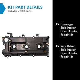 TRQ TRQ Left Valve Cover Fits 2002-2003 INFINITI QX4 2002-2004 Nissan Pathfinder