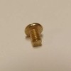 Lamp 8/32 THREAD BRASS PLATED STEEL CANOPY SCREW LAMP PART