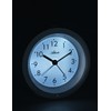 Atlanta Alarm Clock with Night Light Sensor Quartz Analogue White – 1975/0