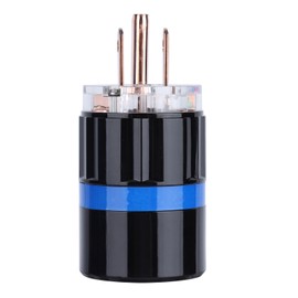 Monosaudio Power Plug Pure Copper Audio Power Connector Plug for Professional AudioVisual Appliances (M105 )