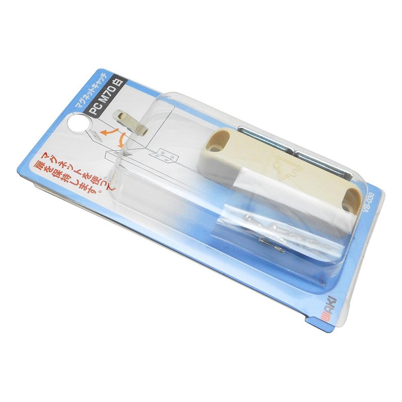 WAKI Magnet Catch PC M70 White