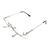 TOKYO GOODS MARKET Charm with No Lens Oval Half Rim