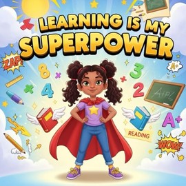 Learning is My Superpower storybooks for kids: A Fun and Inspiring Picture Book About a Curious Girl Who Discovers Her Confidence, Imagination, and ... Homework Into Missions, Reading IntoMagic