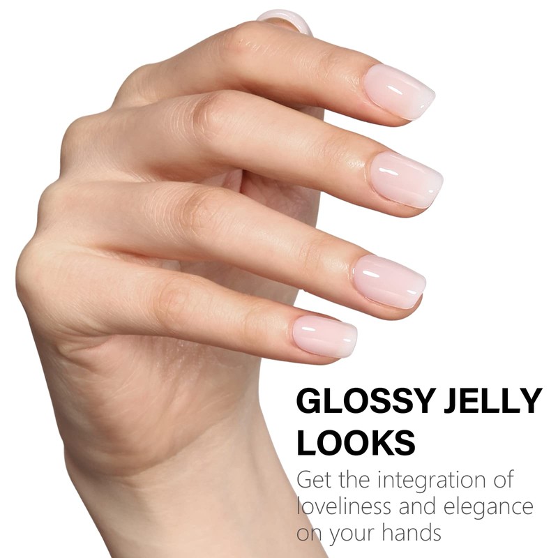 Tomicca UV Nagellack Milchig Weiss, 15ml Milchig WeiÃ Gel-Nagellack, Shellac