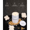 M&SENSE M&SENSE Cotton Blossom Scented Candles Natural Non Toxic, Aromatherapy